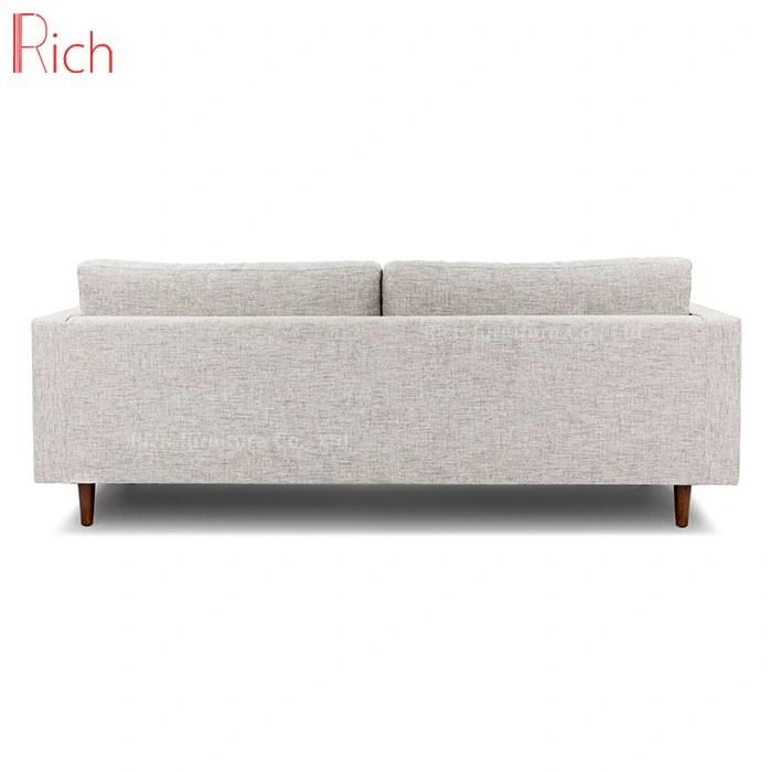 European Big Size Factory Direct Sale Fabric Linen Leisure Sofa Couch Set