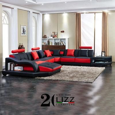 Australia Hot Sale Divany U Shaped Living Room Designs Sectional Sofa