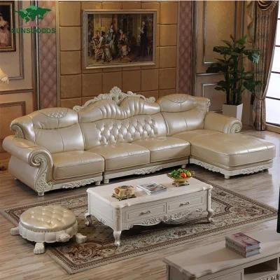 Custom Cheap Luxury Modern Stryle Leather Sofa, Modern Living Room Furniture Sofa Set, Classic Leather Bedroom Home Furniture Sofa