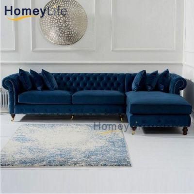 Factory Supplier Living Room L Shape Sleeper Sofa