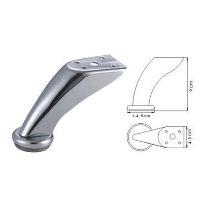 Furniture Feet Iron Chrome 8/9cm Cupboard Bed Riser Cabinet Sofa Leg Chairs Wardrobe Feet Wardrobe Leg