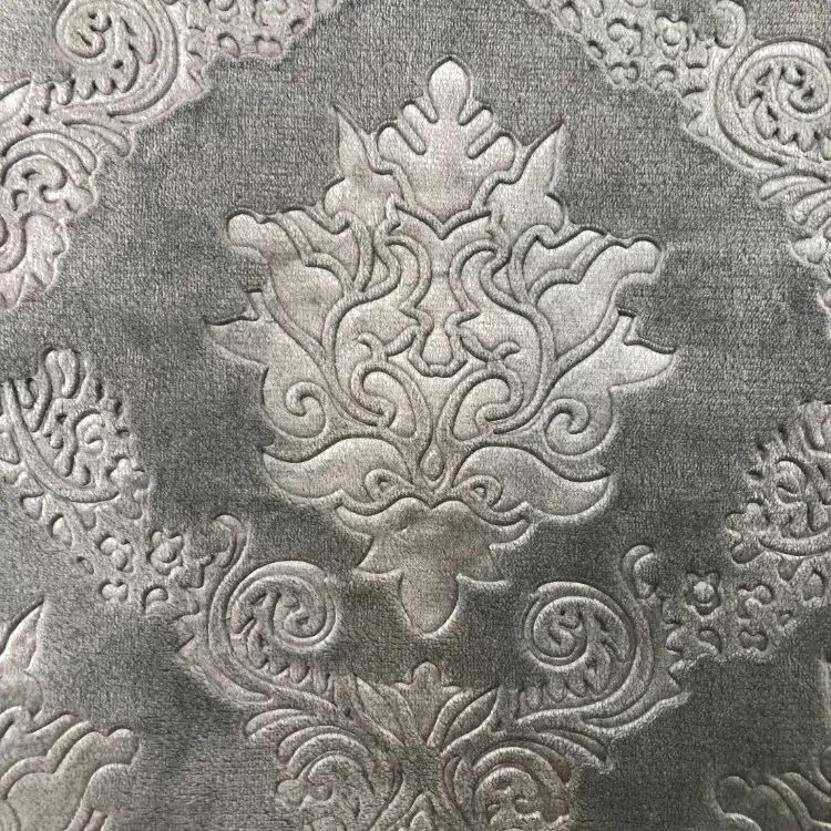 100% Polyester 3D Embossed Texture Plush Flannel Fleece Sofa Bedding Blanket