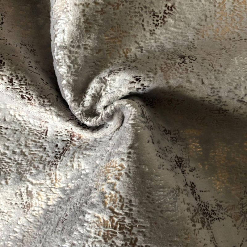 New Arrival Gold and Silver Shiny Sofa Fabric Furniture Fabric Upholstery Fabric (WH003)