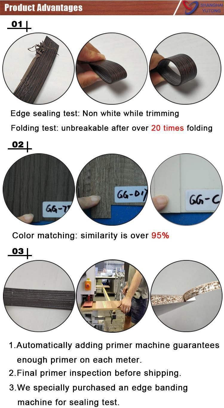 High Gloss PVC Edge Banding for Furniture