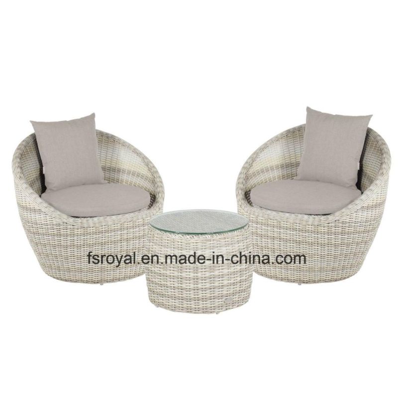 2020 New Chinese Style Outdoor Aluminum Rattan Sofa Set Garden Furniture 4PCS