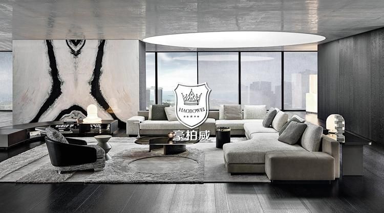 Modular Versatile Hotel Sofa Used in Lobby with New Compositions in Different Versions
