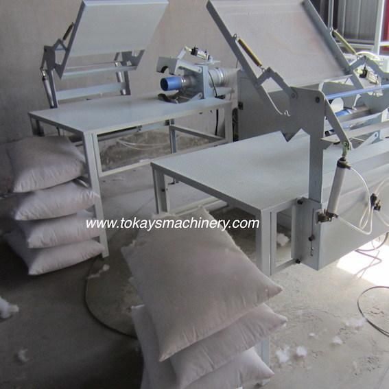 Automatic Fibre Polyester Fiber Opening Carding Pillow Cushion Sofa Filling Stuffing Making Machine for Home Textiles Production