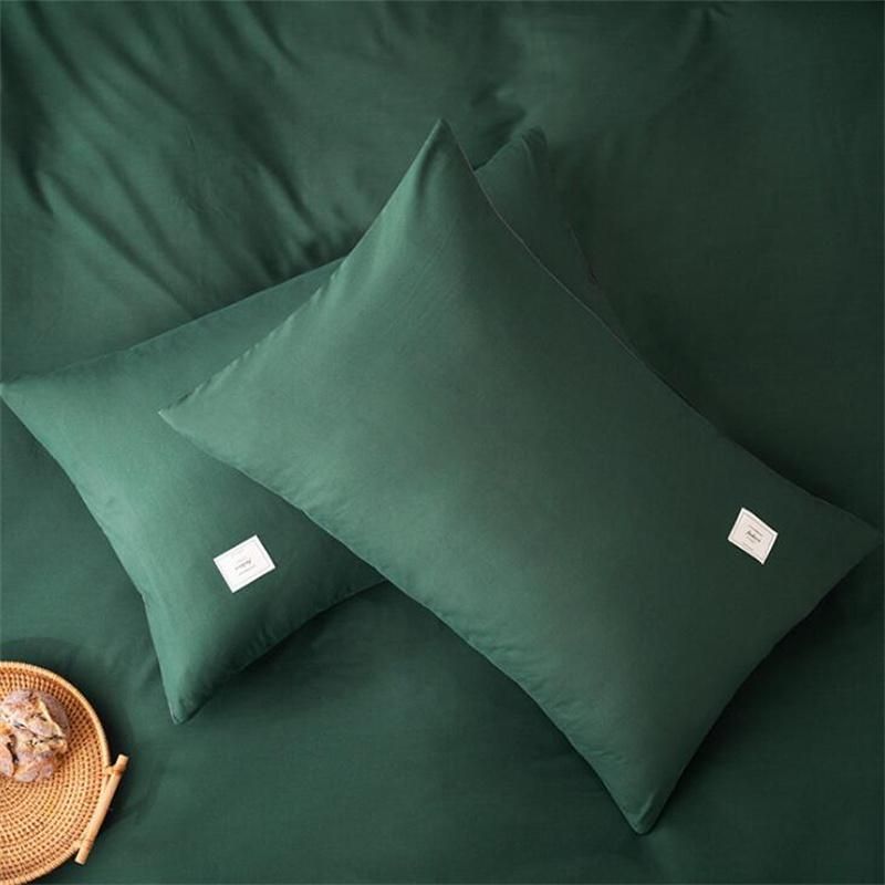 Washed Cotton Pillowcase Thickened 48*78 Skin Breathable Pillow Cover Adult Single Pillowcase Manufacturers