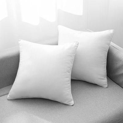 Hotel Collection Luxury Pillow Dust Mite Resistant &amp; Hypoallergenic Queen Size Pillow Soft White Goose Down Pillow