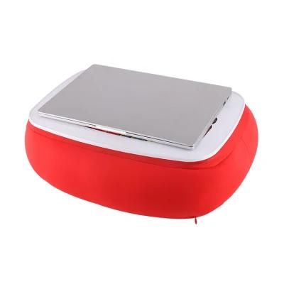 Portable Plastic Pillow Cushion Table Laptop Computer Cushion Desk for Sofa Bed Travel Comfortable Computer Desk