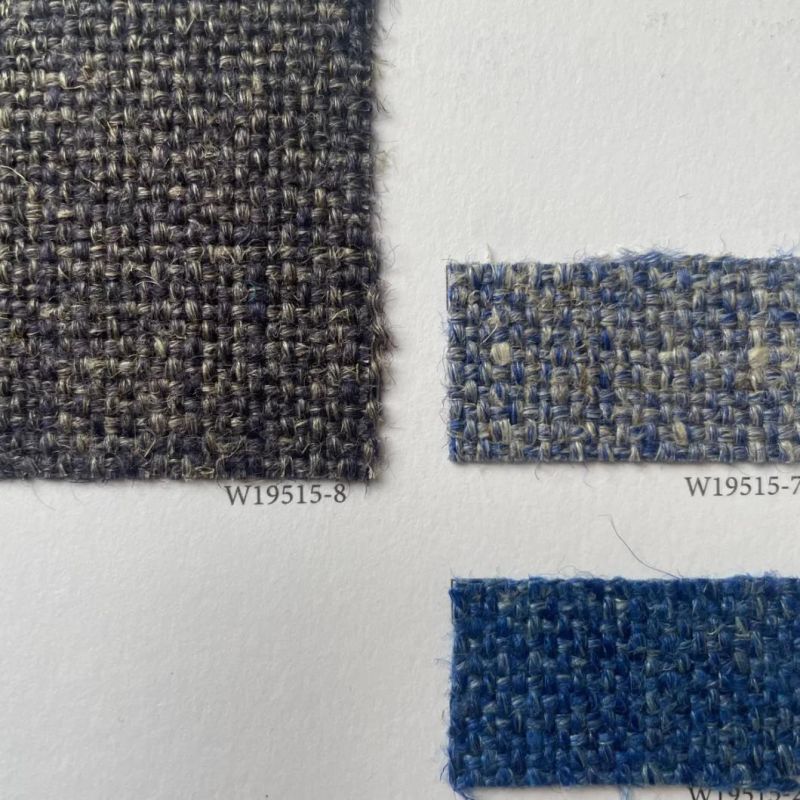 40%Wool 60%Linen Woven Fabric Upholstery Fabric for Project Furniture Fabric Chair Fabric Sofa Fabric Couch Material (W19515)