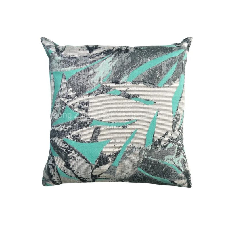 Hotel Bedding Leaf Pattern Upholstery Sofa Fabric Pillow