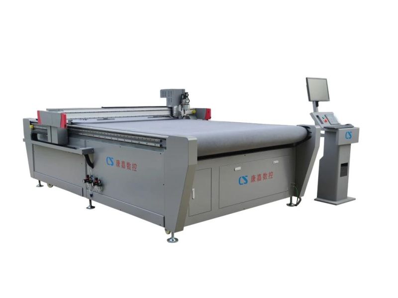 Digital CNC Router Auto Feeding Vibration Knife Leather Fabric Sofa Cutting Machine