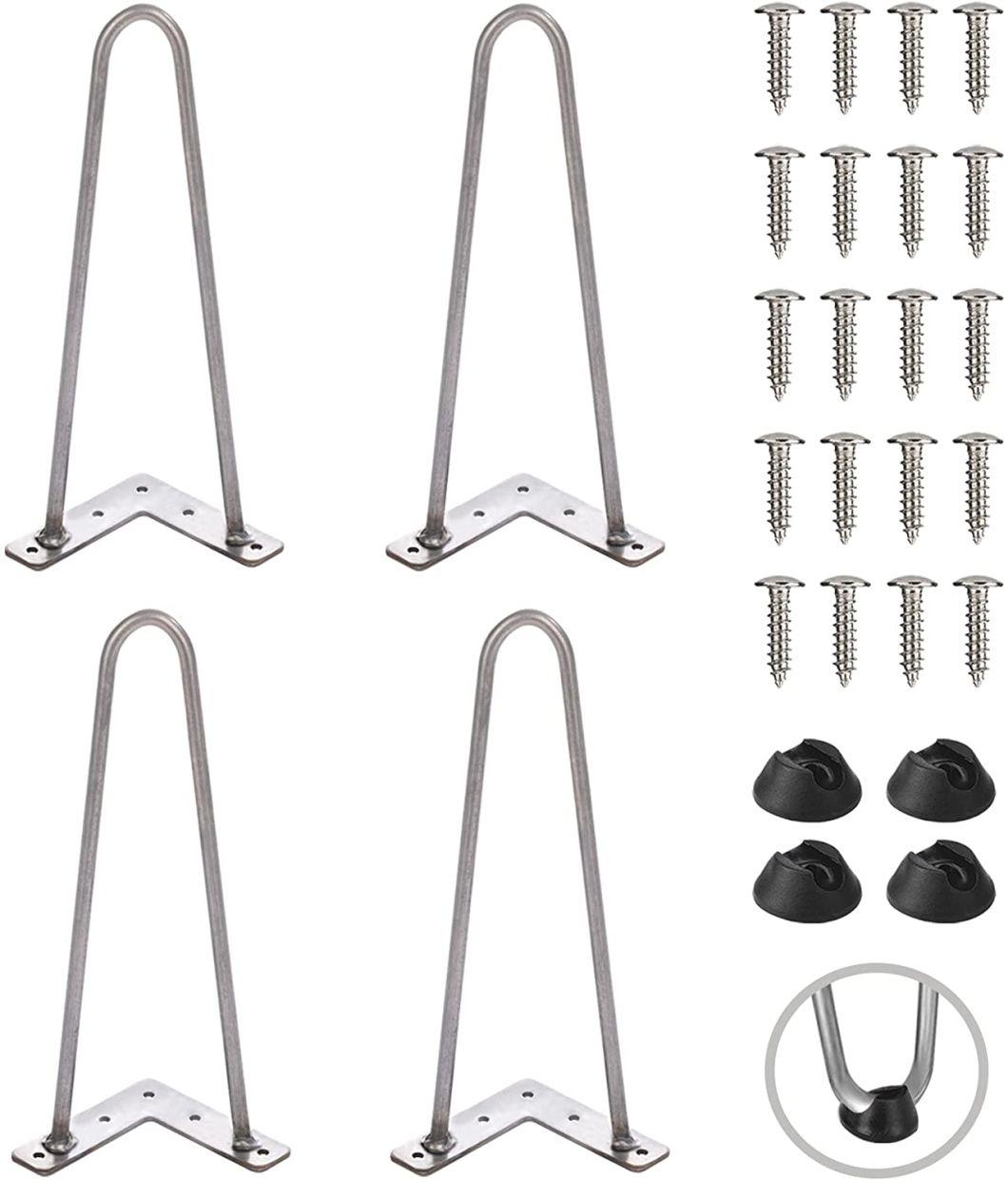 Custom Metal Hairpin Table Legs