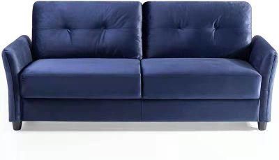 Compressed Fabric Sofa in Kd Construction and Large Loadability for Living Room Set