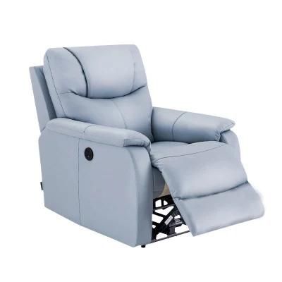 Hot Sale Sofa Home Furniture Electric Recliner Sofa Round Switch USB Charge Functional Office Sofa Leisure Lazy Leisure Sofa Living Room Sofa