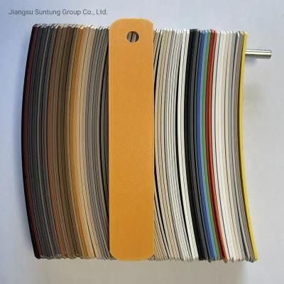 0.4mm/0.5mm/1mm/1.5mm/2mm High Glossy/Embossed/Matt Furniture Parts Customize Plastic PVC Edge Banding Tape for Furniture