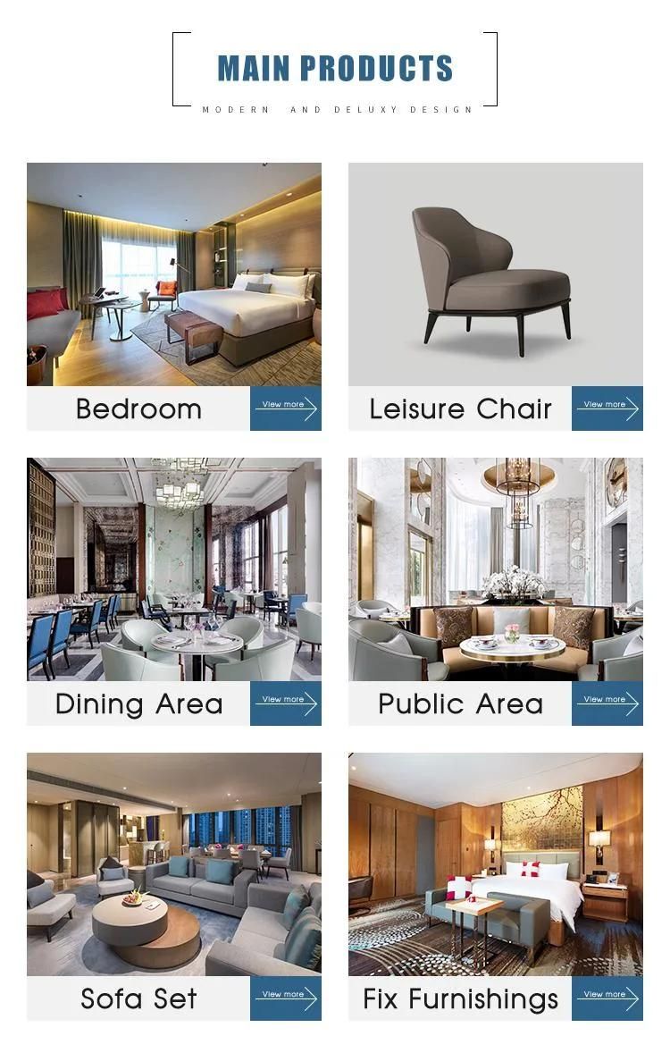 Modern Carlton Hotel Design Dining Chair High Bar Chair and Lobby Sofa