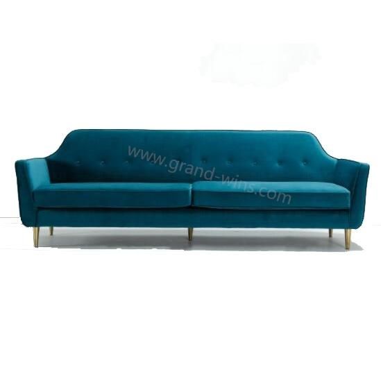 Modern Simple Nordic Style Wood Leg Sofa Living Room Sofa