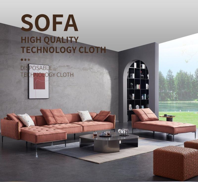 2022 New Technology Cloth Modern Fabric Living Room Sofa
