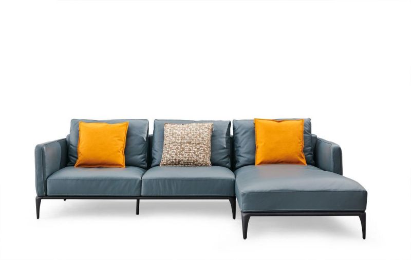 Lm81 Latest Corner Sofa, Modern Deign Fabric Living Set in Home and Hotel, Sofa Set Italian Design