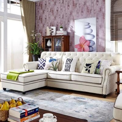 Nice Fabric Oversized Tufted Chaise Lounge Sofa for Sale