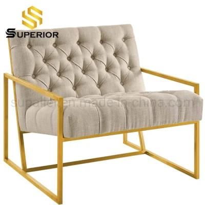 Modern Cheap Price Metal Frame Fabric Sofa