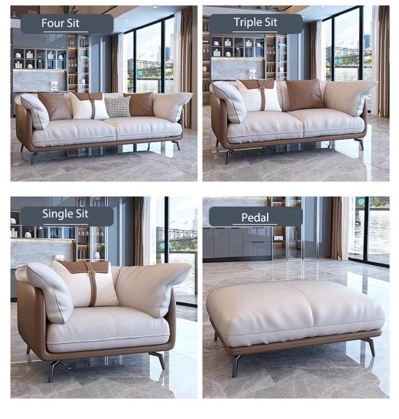 Furniture Set Waiting Room Corner Sofa Leather