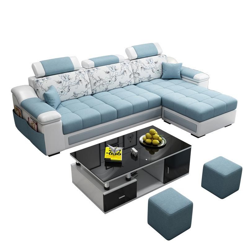 Simple Modern Furniture Sofa Living Room Three-Seat Modular Sofa