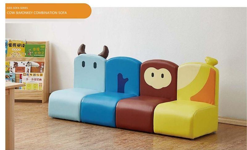 Latest Design Kids Sofa, Preschool Playing Sofa, Kindergarten Learning Sofa, Children Furniture Sofa, Mini Sofa for Kids Furniture, Baby Sofa