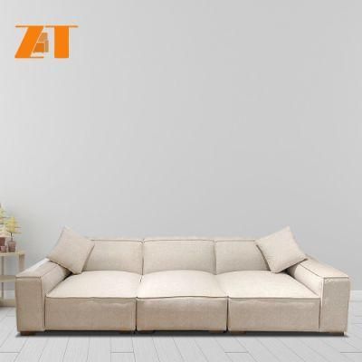 Latest Customized Skirted Slipcover Design Hotel Villa Home Bar Furniture Luxury Modern Leisure Living Room Sofa