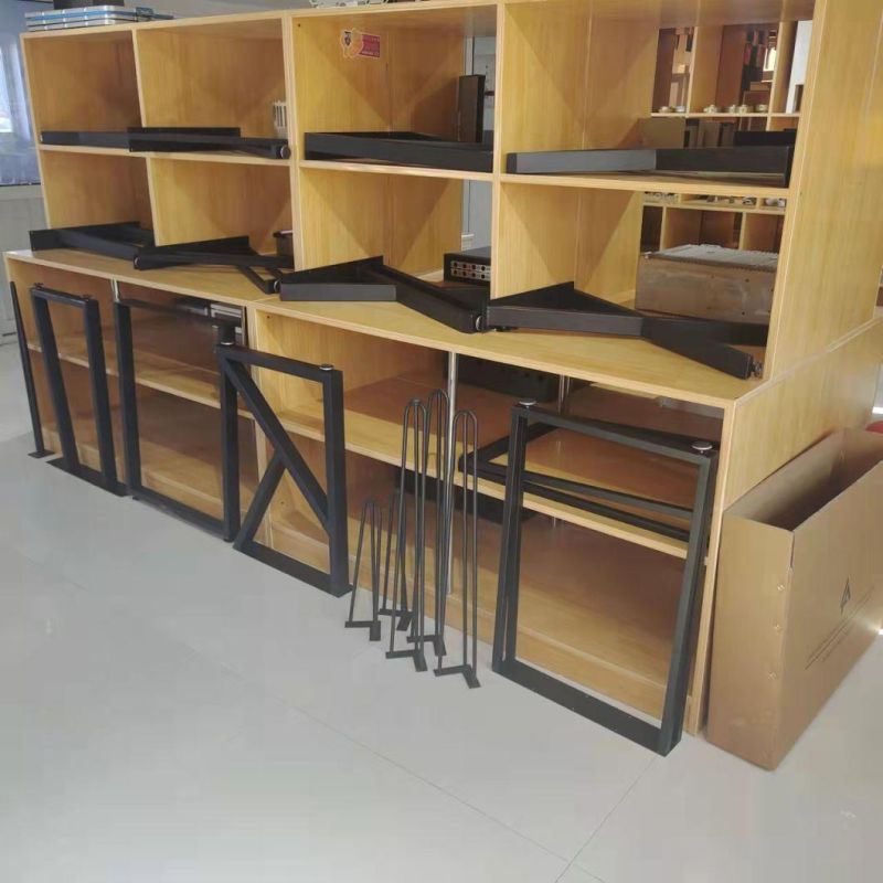 Office Furniture Square Metal Iron Table Leg