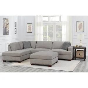 Sectional Dark Grey Sofa/Classic Set/High Quality Corner Sofa Set