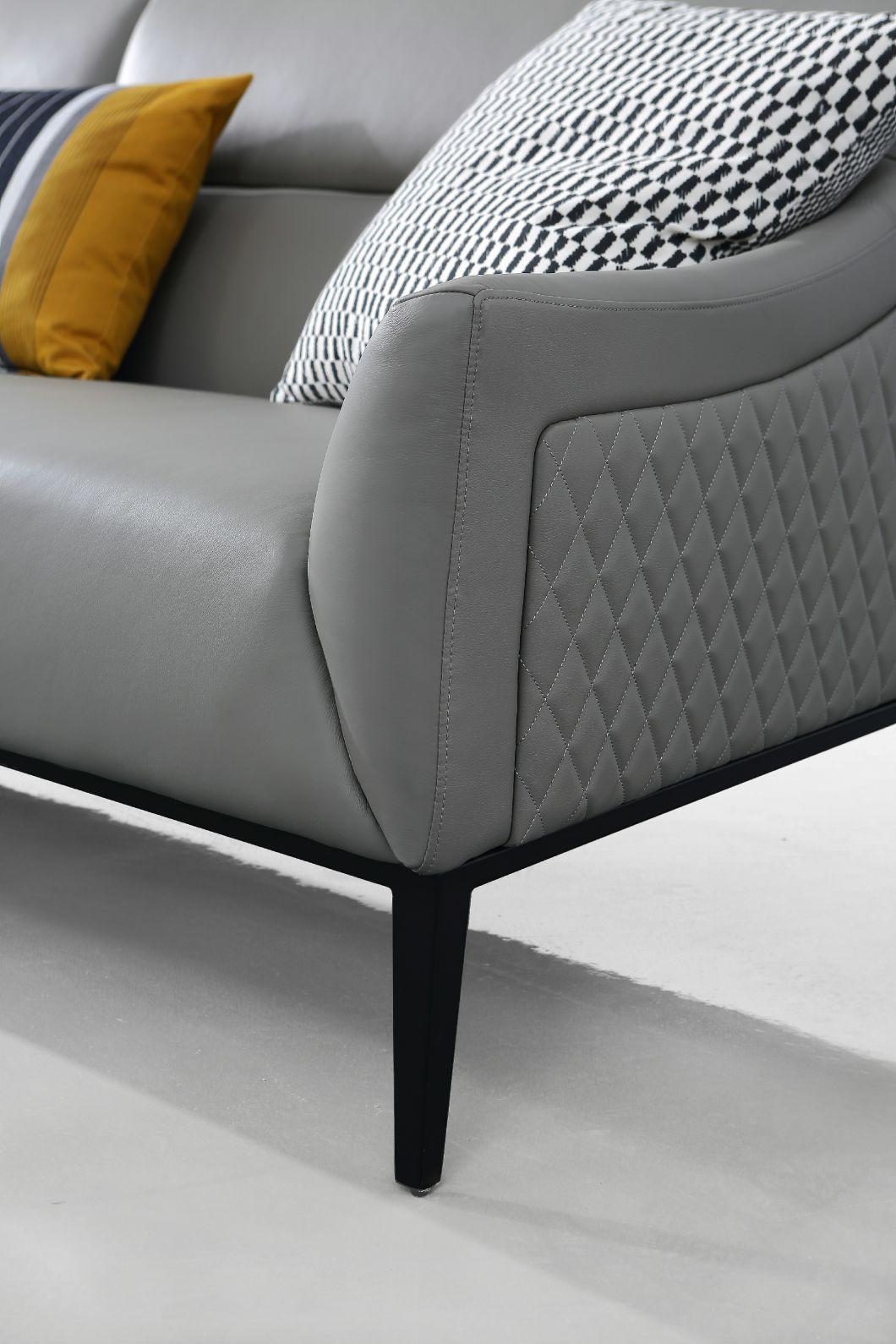Guangdong Factory Modern Home Furniture Sectional Fabric Sofa in Living Room Furniture