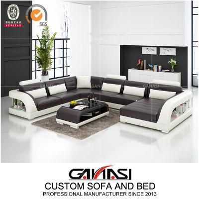 Big Size Modern Popular Design Living Room Leather Sofa Furniture