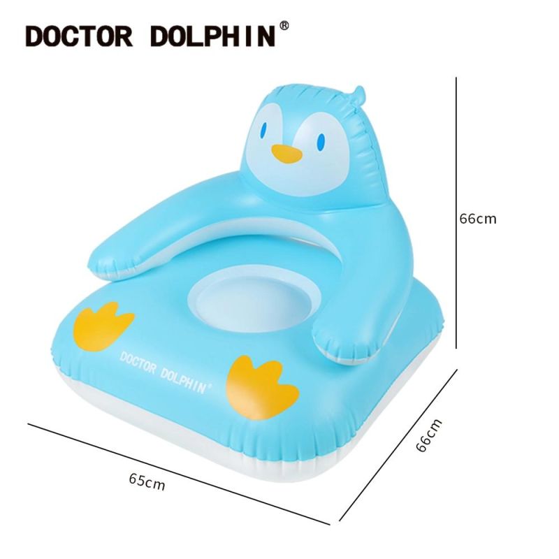 Inflatable Toys for Indoor Inflatable Baby Sofa Penguin Baby Lounge Chair