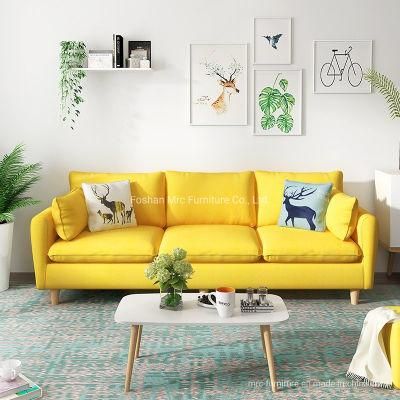 China Factory Modern Hotel Home Modern Living Room Furniture Sectional Fabric Sofa