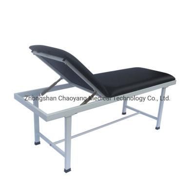 Hospital Furniture Medical Examination Couch with Adjustable Back Part