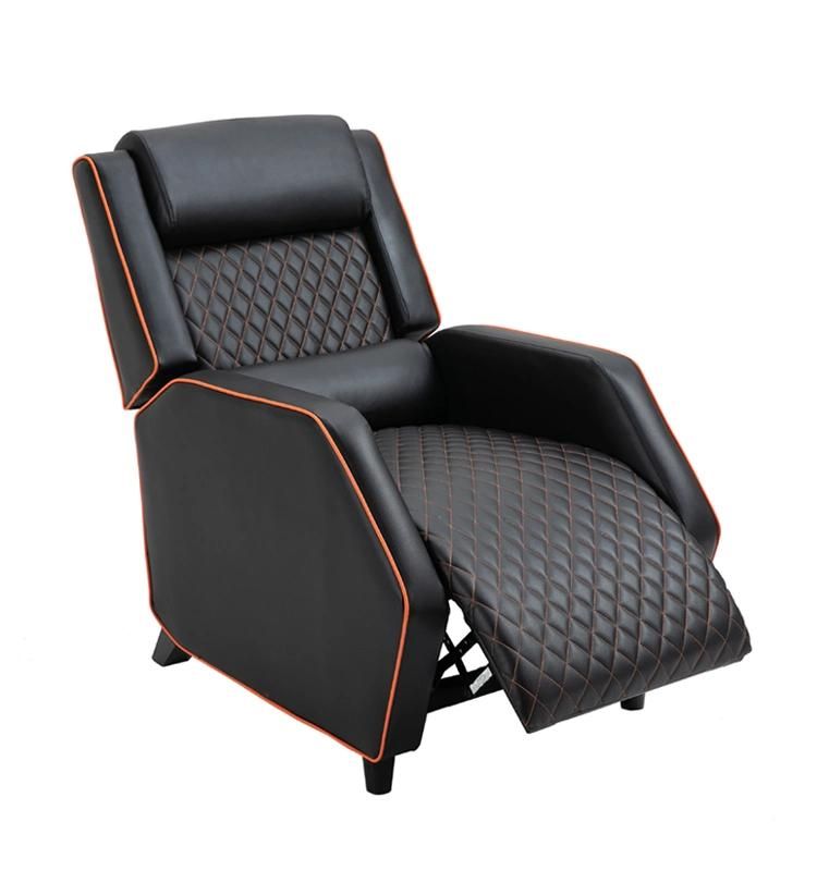 (WILSON) Adjustable Back PU Leather Gaming Sofa with Footrest