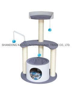 Stylish Cat Tree with Cave and Sofa. Comfortable High Quality Cat Tree