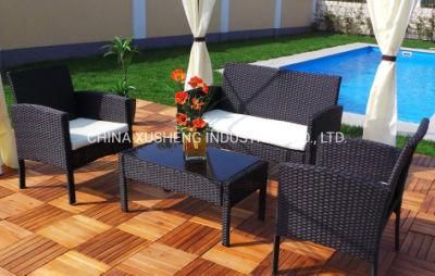 Hotsale Hotel Leisure Garden Hotel Resort Project Outdoor Weaving Rope Sofa Furniture