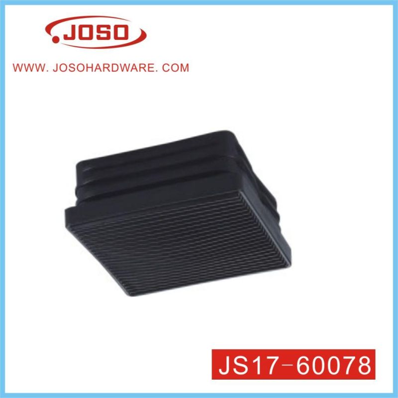 Plastic 60X60mm Square Adjustable Fastener of Furniture Hardware for Table Leg