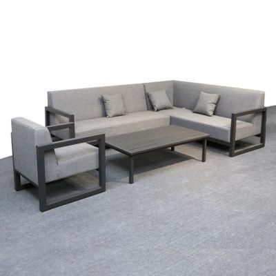 Outdoor Fabric Lounge Sofa Set Garden Sofa Set Patio Furniture Hotel Lounge