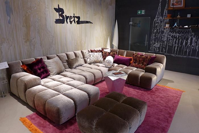 Big Tufty Sofa Bretz U Shape Sofa