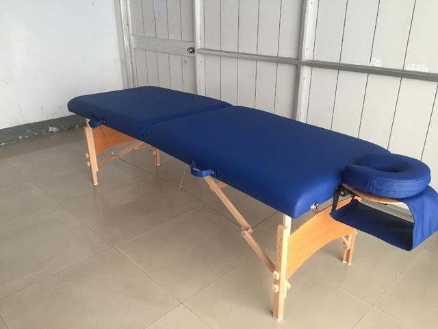 Wooden Massage Bed, Timber Massage Couch (MT-006B)