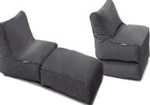 Leisure Bean Bag Chair or Lazy Beanbag Sofa in Black Color