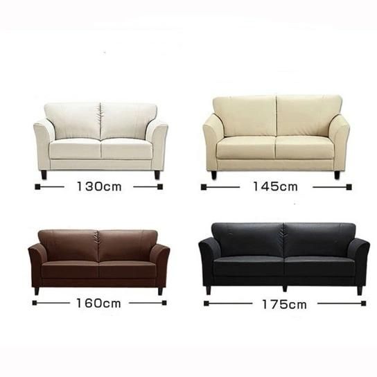 High-End Good Bouncing Home Use Living Room Leather Sofa