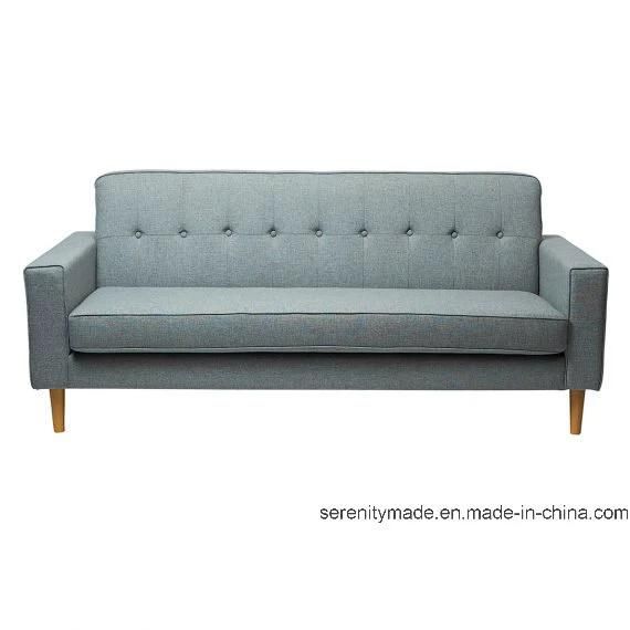 Modern Living Room and Department Button Tufted Fabric Upholstered Sofa