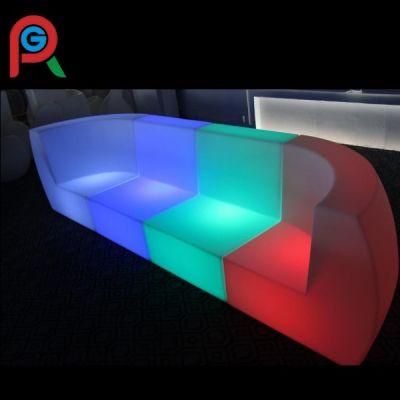 New Color Changing LED Light Sofa for Nightclub