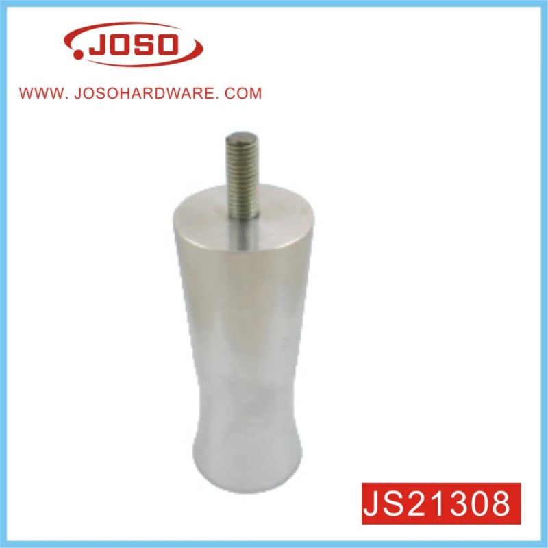 D44.5mm H110mm Aluminum Furniture Parts Metal Leg for Sofa